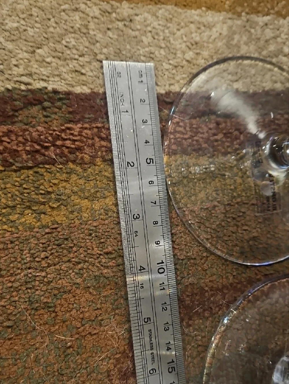 Set Of 2 IKEA Blomster Glass Candle Holders.